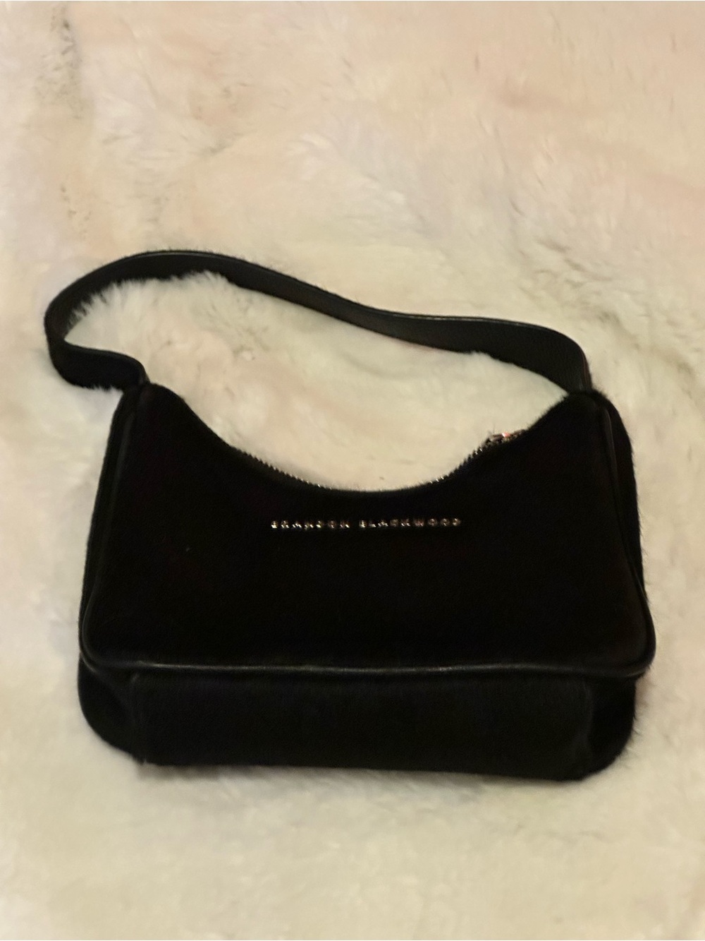 Brandon Blackwood Syl Bag | Black Ponyhair